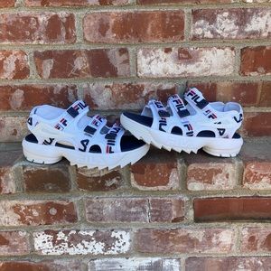 Fila Disruptor sandal woman’s size 8